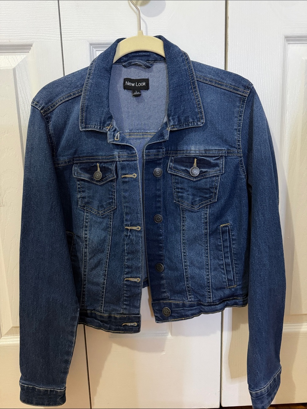 New Look Classic Dark Blue Denim Jacket